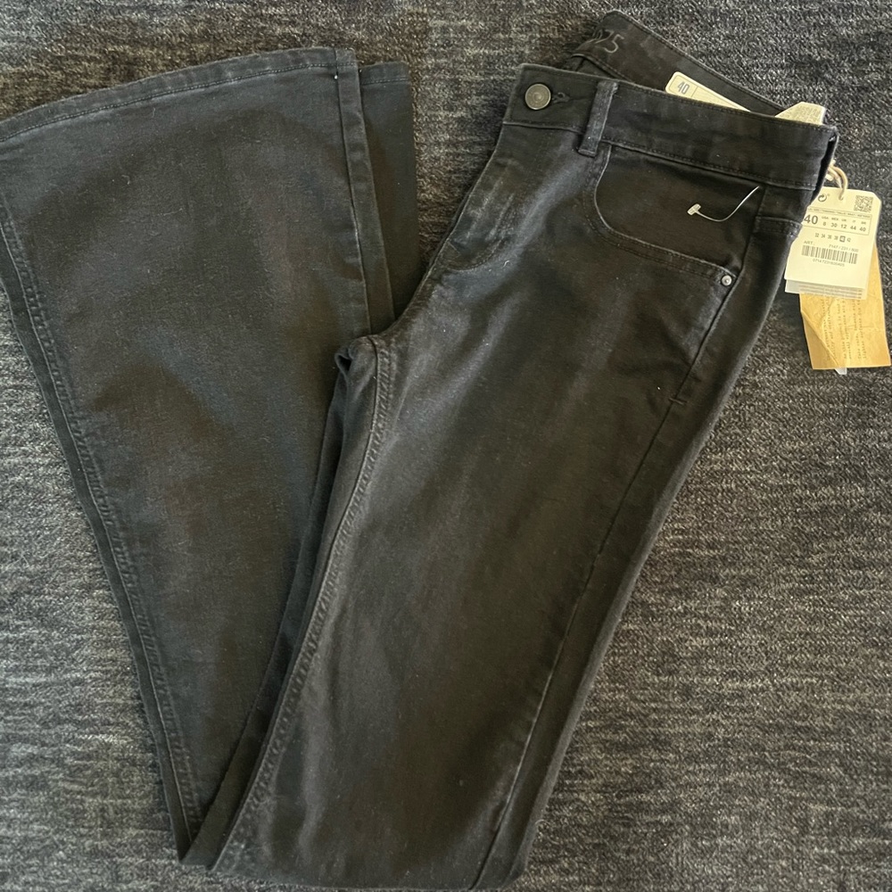 Zara flare leg jeans
